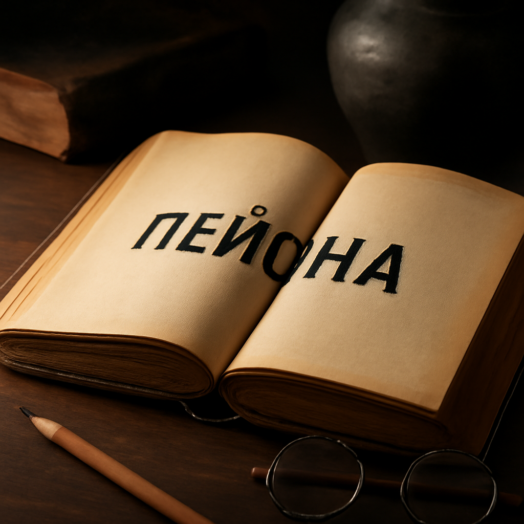 Происхождение слова